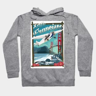 San Francisco travel poster Hoodie